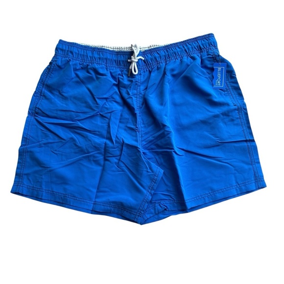 Men's Blueport By Le Club Swim Trunks Neon Blue XXL - Picture 1 of 8